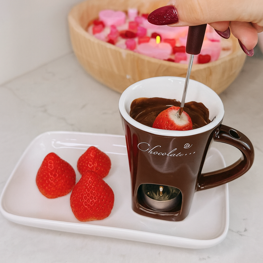 Meltie Mug™ – The Mini Chocolate Fondue Mug